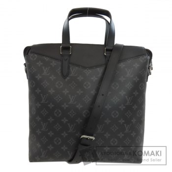 LOUIS VUITTON M43280 Explorer Fragment Collaboration Business Bag Monogram Eclipse Men's Used